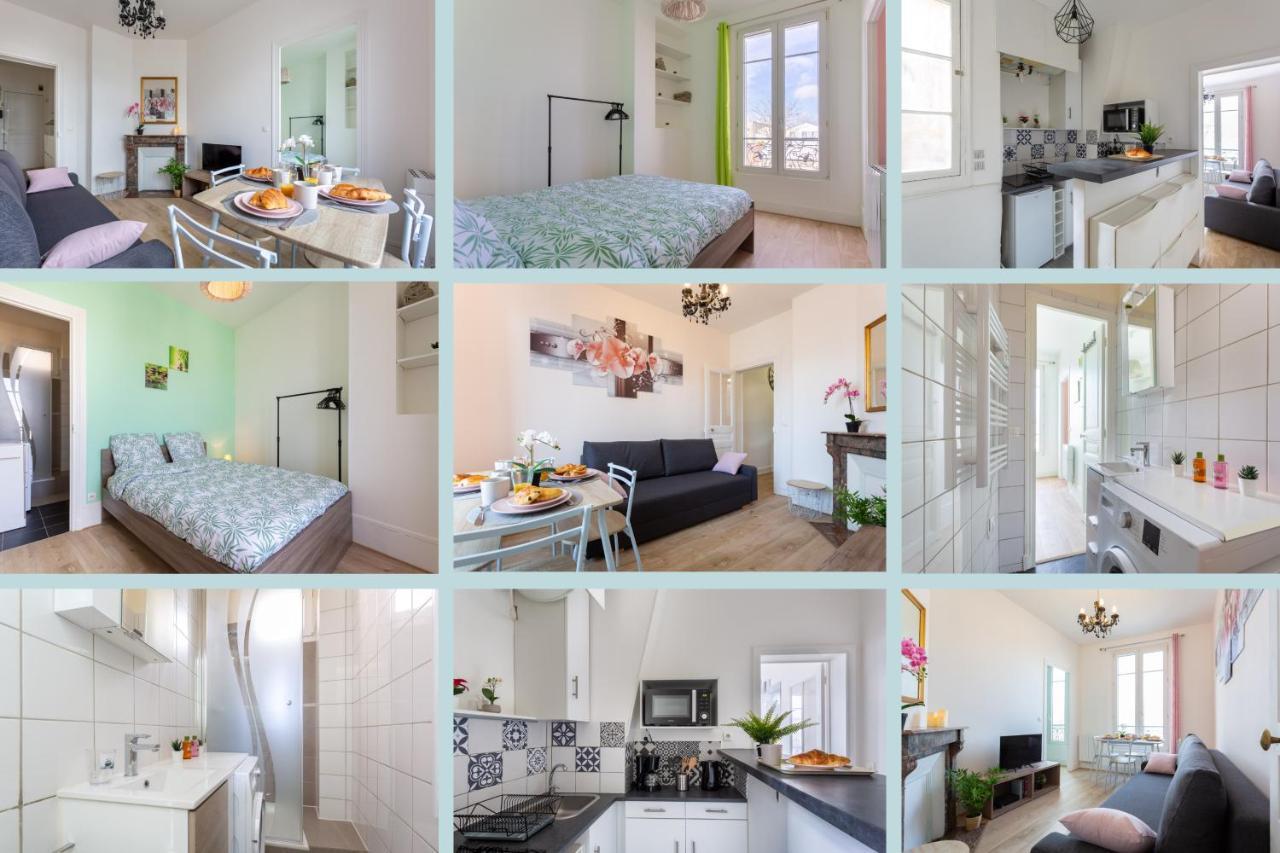 Ferienwohnung Le charme haussmannien-10 min Paris Argenteuil Exterior foto